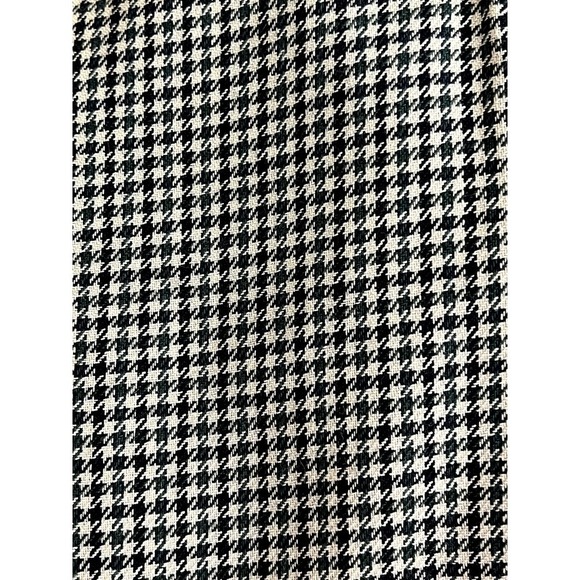 Rena Rowan size 14 houndstooth pencil skirt wool & rayon lined hidden zipper - Picture 7 of 9